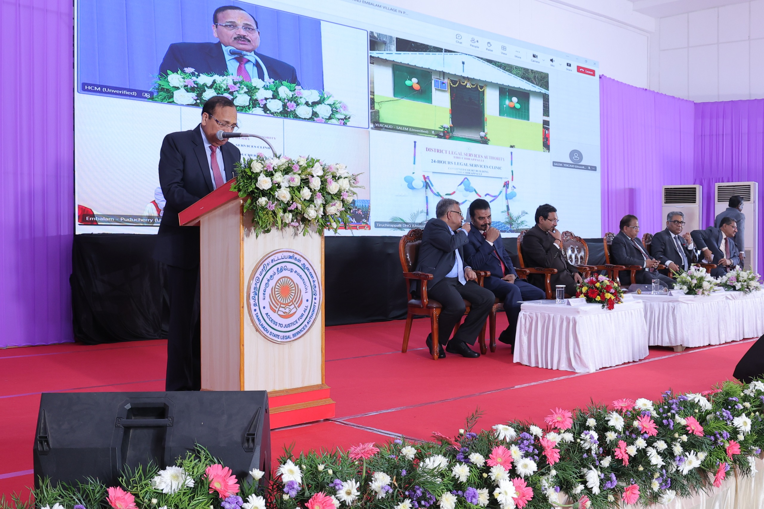 Inauguration of 24 Hours Legal Services Clinic by Honble Executive Chairman of NALSA