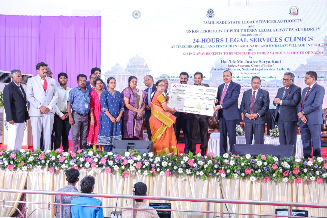 Inauguration of 24 Hours Legal Services Clinic by Honble Executive Chairman of NALSA