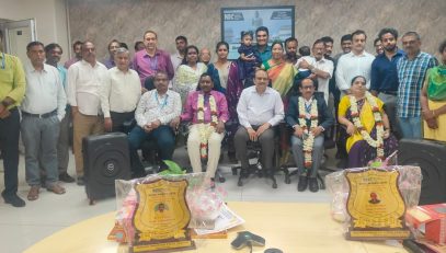Superannuation Function Honours Two Esteemed Officers of NIC Andhra Pradesh held on 31.07.2025