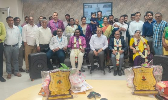 Superannuation Function Honours Two Esteemed Officers of NIC Andhra Pradesh held on 31.07.2025
