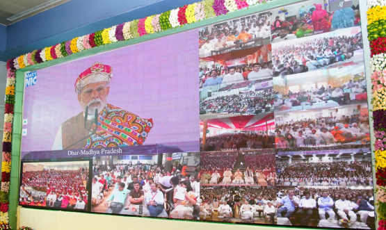 nauguration of “Swasth Nari, Sashakt Parivar” Programme by Hon’ble Prime Minister of India