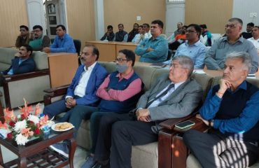 MD, CGM & General Managers, HFDC attending the session of HFDC Workshop on e-Auction