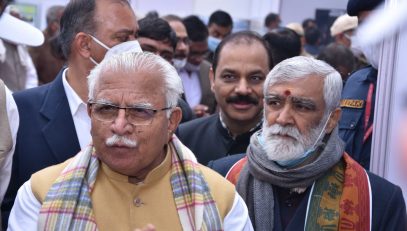 Chief Minister, Haryana & Minister of State visits on HFDC e-Auction workshop