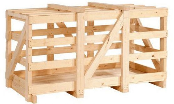 Industrial Wooden Crate