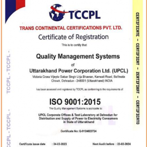 certificate for registration