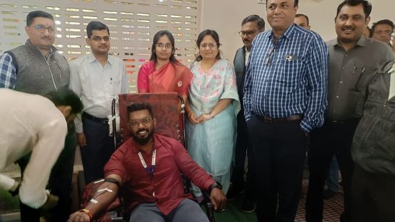 Blood Donation Camp At Zilla Parishad Akola Date 16 Dec 2024