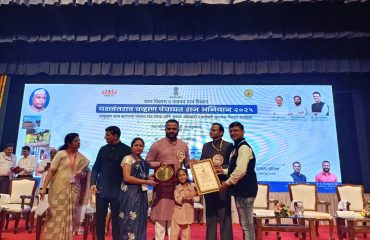 Virendra Mahajan Sr.Ass.(GAD) honored as a meritorious officer