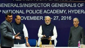 Launch of Indian Police at Your Call Mobile App