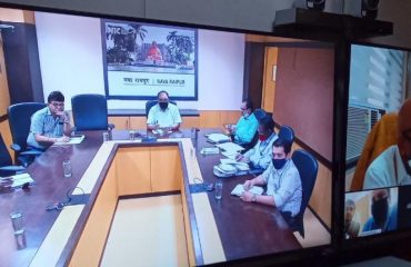 Session on topics related to ADMIN SECTION through Video Conferencing on 23/11/2020 at 2.30 PM by Sh. R. Manoharan, Joint Director, Admin, NIC HQ.