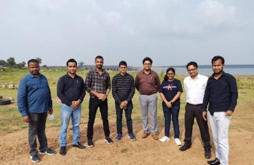टीम ने गंगरेल बांध स्थल का किया दौरा