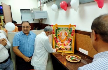 Inauguration of Blood Donation Camp with lighting of Lamp