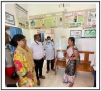 Surprise Visit of RDC, CD to Haripur Hata Jajpur
