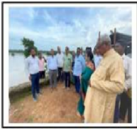Flood Visit of RDC, CD to Gop