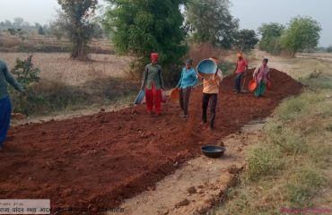 रस्त्याचे आकुंचन