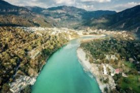 Ganga In Mountains
