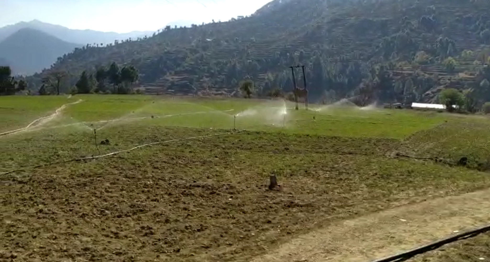 Sprinkler irrigation