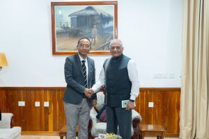 Retired IPS Officer Pu C Lalthanmawia takes oath as Ombudsman