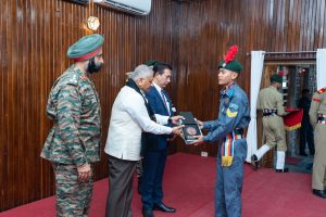 Governor Felicitates Mizoram NCC Cadets for Participation in National Level Camps