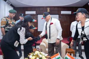 Interacts with Shalom Special School Students