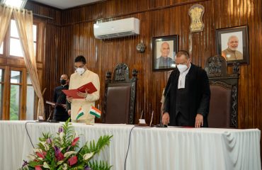 Swearing in Ceremony of Honble Governor