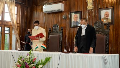 Swearing in Ceremony of Honble Governor