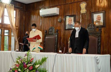Swearing in Ceremony of Honble Governor
