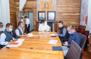 With Senior Officers of the Rural Development Department