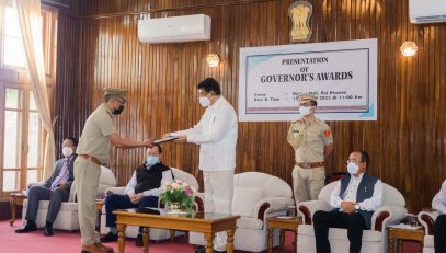 Presentation of Governors Awards at Durbar Hall