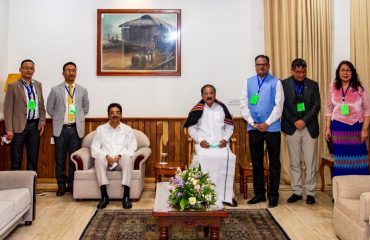 Interacts with Academicians and Leaders of the Civil Societies in Mizoram