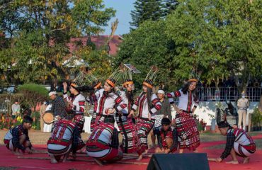 Bamboo dance