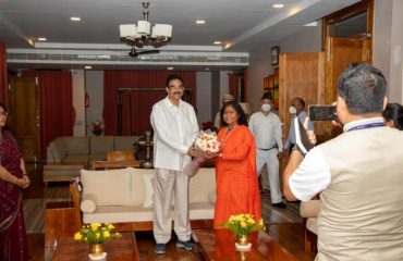 Meeting with Smt Sadhvi Niranjan Jyoti