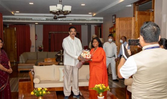 Meeting with Smt Sadhvi Niranjan Jyoti