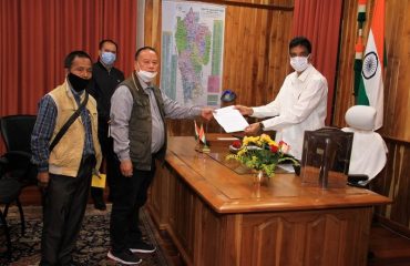 Officials of Mizoram Underground Returnees Association