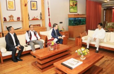 Senator Dean Smith of Australia calls on Governor Dr Hari Babu