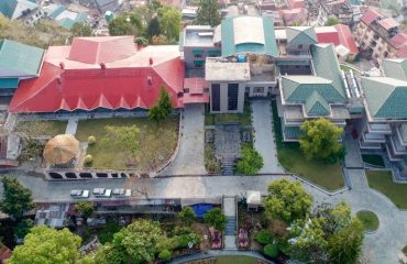 Aerial View of Raj Bhavan