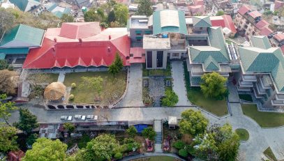 Aerial View of Raj Bhavan