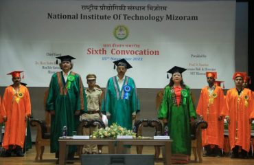 Convocation of National Institute of Technology Mizoram