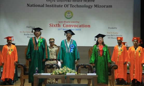 Convocation of National Institute of Technology Mizoram