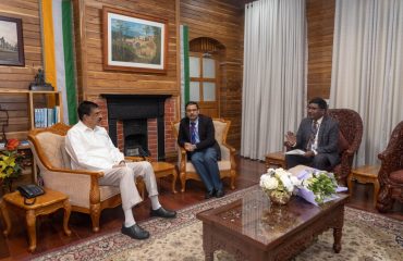 Shri V Siva Kumar General Manager, SBI Corporate Center and Shri Jaya Chandra Chairman Mizoram Rural Bank