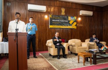 releases the three books in three languages at Raj Bhavan