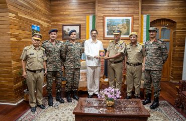 Governor felicitates Shri SP Kolipey