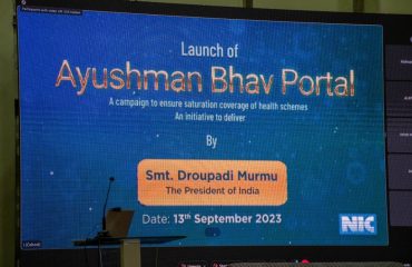 The Ayushman Bhava Campaign launched by President of India