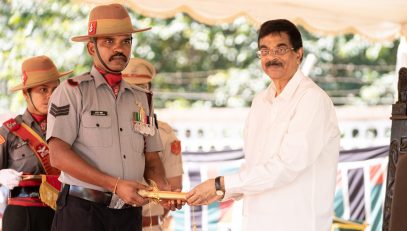 Investiture Ceremony at Circular Lawn