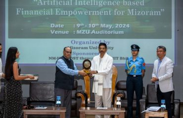 National Workshop on AI Based Financial Empowerment for Mizoram at Mizoram University