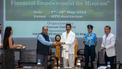 National Workshop on AI Based Financial Empowerment for Mizoram at Mizoram University