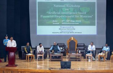 National Workshop on AI Based Financial Empowerment for Mizoram