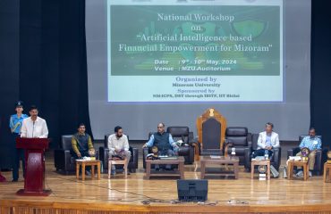 National Workshop on AI Based Financial Empowerment for Mizoram