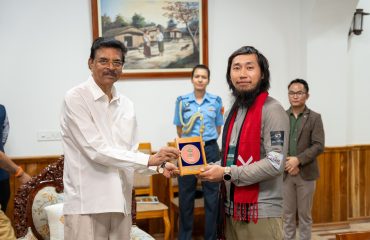 Ride To Clean Air and Sustainable Lifestyle All India Tour Cyclist Pu Vanlallawmzuala Varte