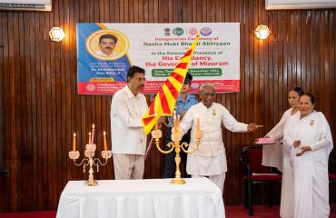 Launches Anti Drug Campaign Nasha Mukh Bharat Abhiyaan By The Brahma Kumaris In Mizoram