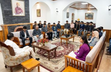 Interacts With Internship Students From IIT Madras and NIT Mizoram